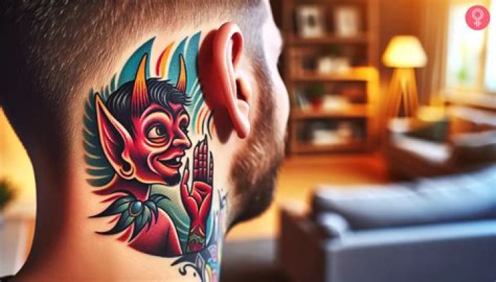 Devil Whispering In Ear Tattoo: Unveiling The Enigmatic Symbolism
